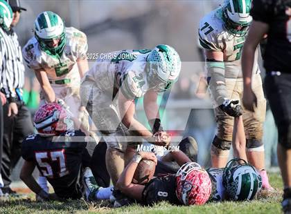 Thumbnail 2 in Brown County vs Calhoun/Brussels (IHSA 1A State Semifinal) photogallery.