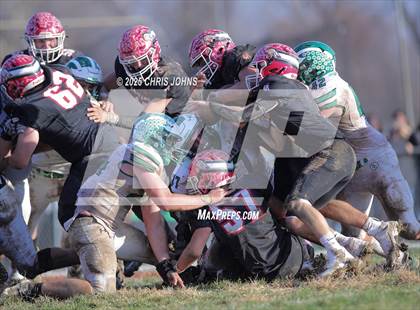 Thumbnail 3 in Brown County vs Calhoun/Brussels (IHSA 1A State Semifinal) photogallery.