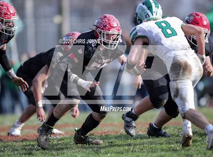 Thumbnail 2 in Brown County vs Calhoun/Brussels (IHSA 1A State Semifinal) photogallery.