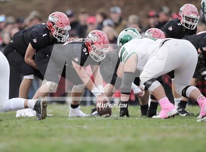 Thumbnail 2 in Brown County vs Calhoun/Brussels (IHSA 1A State Semifinal) photogallery.