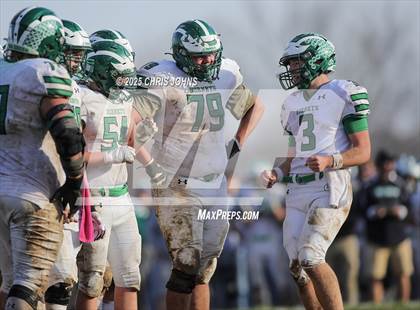 Thumbnail 3 in Brown County vs Calhoun/Brussels (IHSA 1A State Semifinal) photogallery.