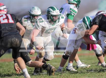 Thumbnail 3 in Brown County vs Calhoun/Brussels (IHSA 1A State Semifinal) photogallery.