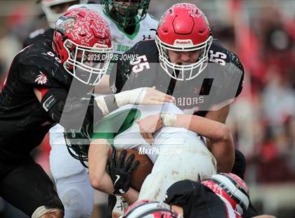 Thumbnail 2 in Brown County vs Calhoun/Brussels (IHSA 1A State Semifinal) photogallery.