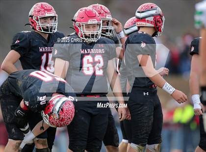 Thumbnail 3 in Brown County vs Calhoun/Brussels (IHSA 1A State Semifinal) photogallery.