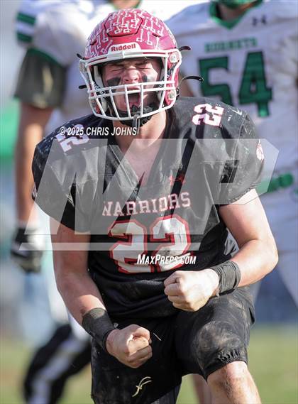 Thumbnail 3 in Brown County vs Calhoun/Brussels (IHSA 1A State Semifinal) photogallery.