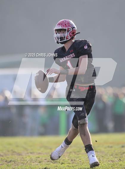 Thumbnail 3 in Brown County vs Calhoun/Brussels (IHSA 1A State Semifinal) photogallery.