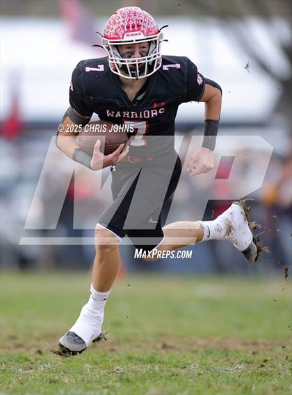 Thumbnail 2 in Brown County vs Calhoun/Brussels (IHSA 1A State Semifinal) photogallery.