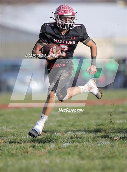 Thumbnail 1 in Brown County vs Calhoun/Brussels (IHSA 1A State Semifinal) photogallery.