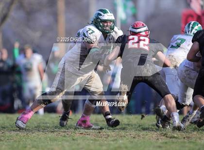 Thumbnail 3 in Brown County vs Calhoun/Brussels (IHSA 1A State Semifinal) photogallery.