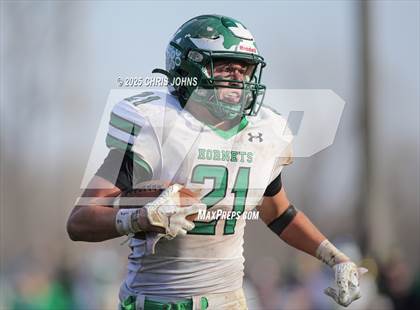 Thumbnail 2 in Brown County vs Calhoun/Brussels (IHSA 1A State Semifinal) photogallery.