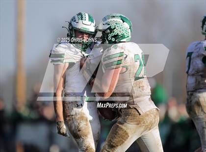 Thumbnail 1 in Brown County vs Calhoun/Brussels (IHSA 1A State Semifinal) photogallery.