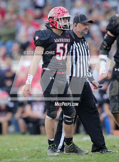 Thumbnail 3 in Brown County vs Calhoun/Brussels (IHSA 1A State Semifinal) photogallery.