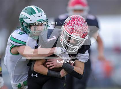 Thumbnail 1 in Brown County vs Calhoun/Brussels (IHSA 1A State Semifinal) photogallery.