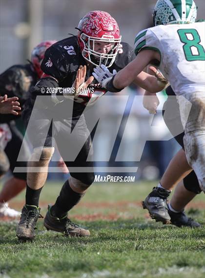 Thumbnail 3 in Brown County vs Calhoun/Brussels (IHSA 1A State Semifinal) photogallery.