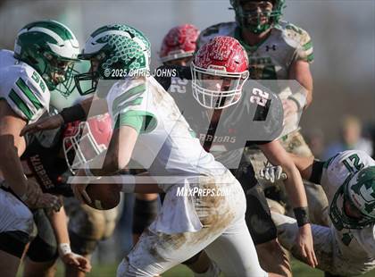 Thumbnail 1 in Brown County vs Calhoun/Brussels (IHSA 1A State Semifinal) photogallery.