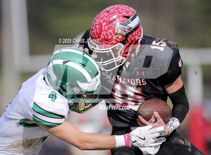 Thumbnail 2 in Brown County vs Calhoun/Brussels (IHSA 1A State Semifinal) photogallery.