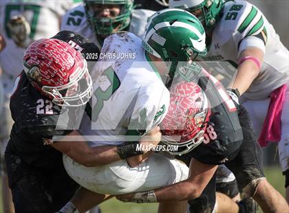 Thumbnail 2 in Brown County vs Calhoun/Brussels (IHSA 1A State Semifinal) photogallery.