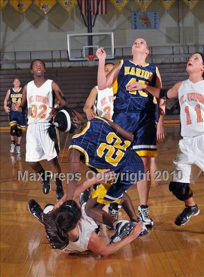 Thumbnail 1 in Mt. Vernon vs Marion (Regional Playoffs) photogallery.