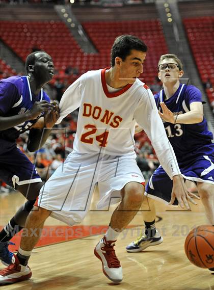 Thumbnail 3 in Cathedral Catholic vs. St. Augustine (CIF SDS D3 Final) photogallery.