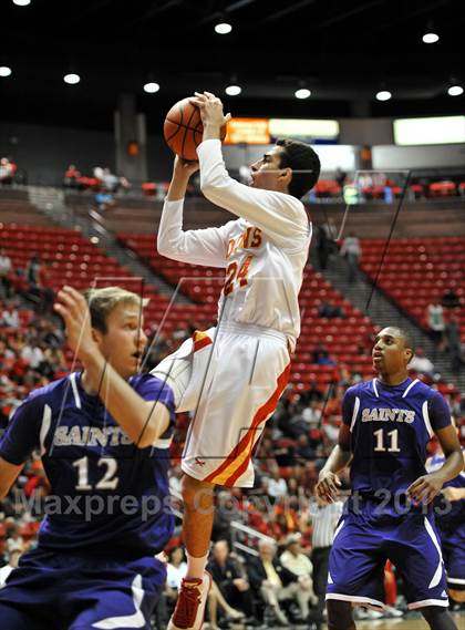 Thumbnail 3 in Cathedral Catholic vs. St. Augustine (CIF SDS D3 Final) photogallery.
