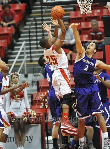 Thumbnail 2 in Cathedral Catholic vs. St. Augustine (CIF SDS D3 Final) photogallery.