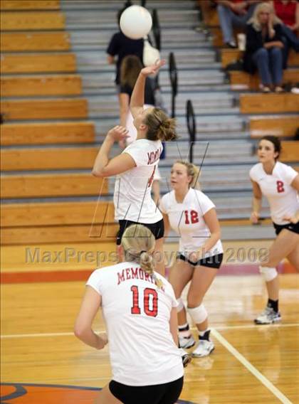 Thumbnail 1 in Montgomery vs Memorial (Nike Volleyball Classic) photogallery.