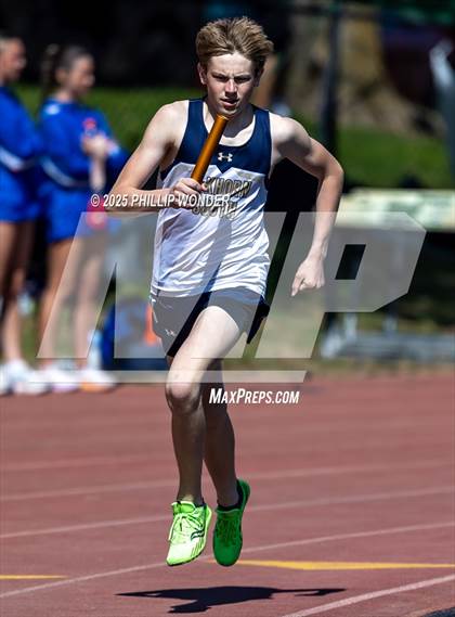 Thumbnail 2 in Benson Invitational (Boys 4x800)  photogallery.