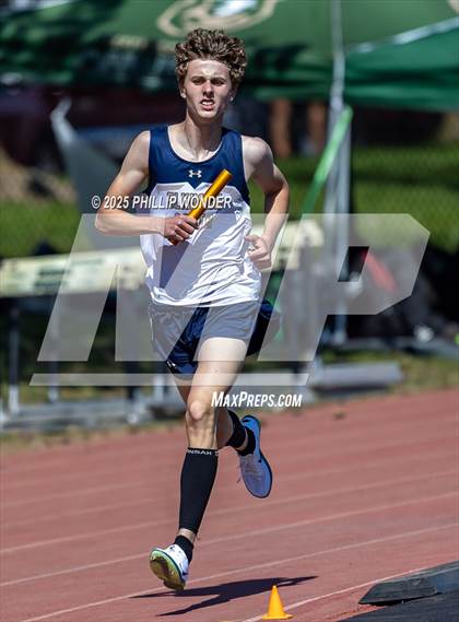 Thumbnail 2 in Benson Invitational (Boys 4x800)  photogallery.