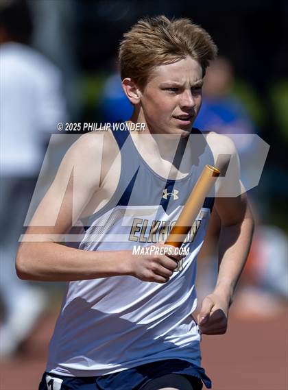 Thumbnail 2 in Benson Invitational (Boys 4x800)  photogallery.