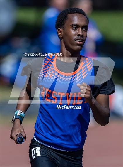 Thumbnail 2 in Benson Invitational (Boys 4x800)  photogallery.