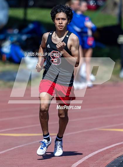 Thumbnail 2 in Benson Invitational (Boys 4x800)  photogallery.