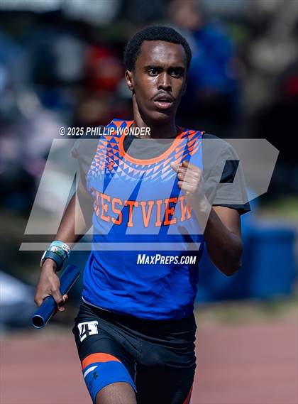 Thumbnail 3 in Benson Invitational (Boys 4x800)  photogallery.
