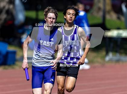 Thumbnail 1 in Benson Invitational (Boys 4x800)  photogallery.