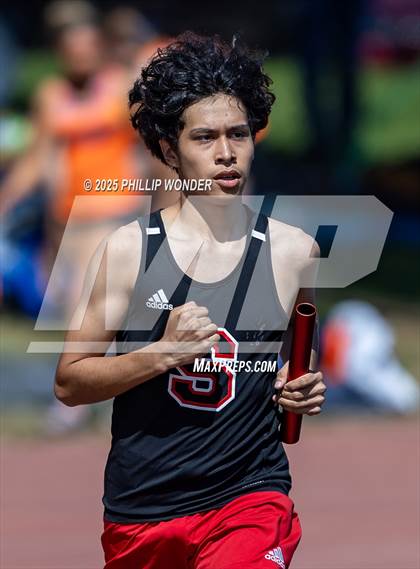 Thumbnail 1 in Benson Invitational (Boys 4x800)  photogallery.