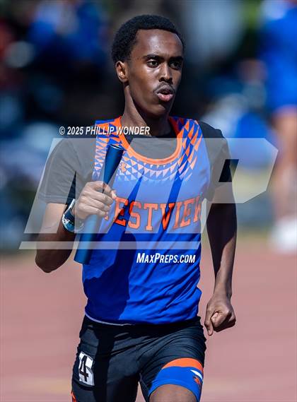 Thumbnail 1 in Benson Invitational (Boys 4x800)  photogallery.