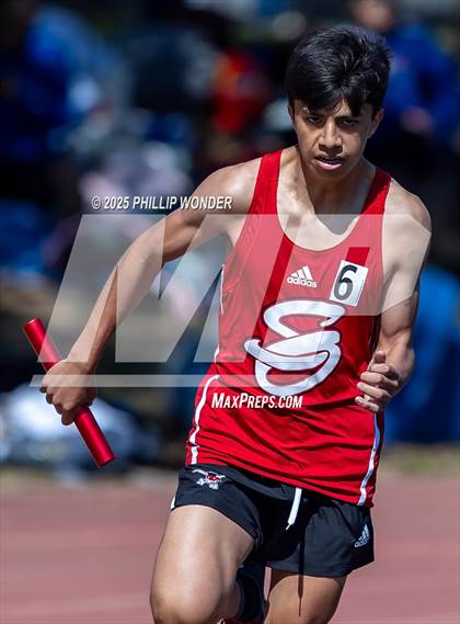 Thumbnail 3 in Benson Invitational (Boys 4x800)  photogallery.