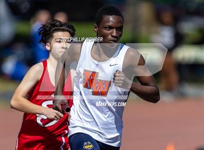 Thumbnail 1 in Benson Invitational (Boys 4x800)  photogallery.
