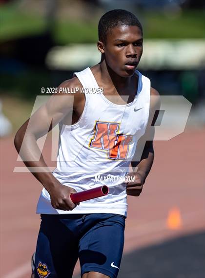 Thumbnail 1 in Benson Invitational (Boys 4x800)  photogallery.