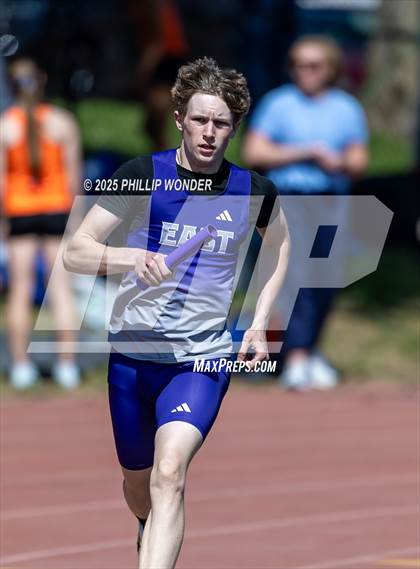 Thumbnail 1 in Benson Invitational (Boys 4x800)  photogallery.