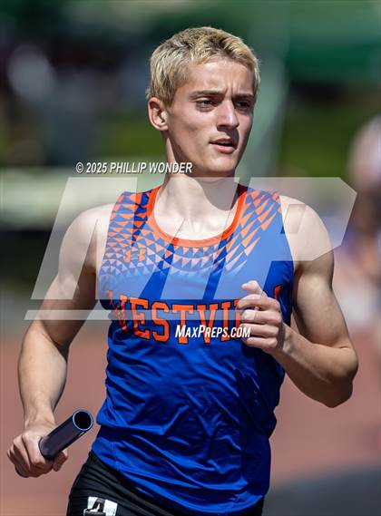 Thumbnail 1 in Benson Invitational (Boys 4x800)  photogallery.