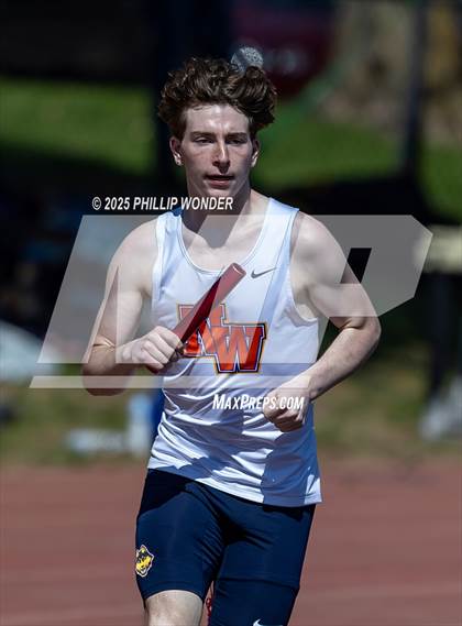 Thumbnail 2 in Benson Invitational (Boys 4x800)  photogallery.