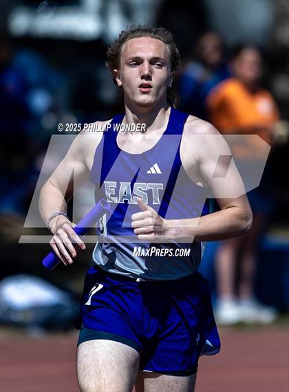 Thumbnail 2 in Benson Invitational (Boys 4x800)  photogallery.