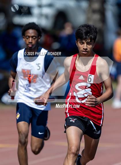 Thumbnail 3 in Benson Invitational (Boys 4x800)  photogallery.