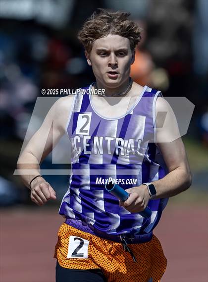 Thumbnail 1 in Benson Invitational (Boys 4x800)  photogallery.