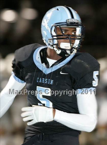Thumbnail 1 in Carson vs. Garfield (CIF LACS Playoffs) photogallery.