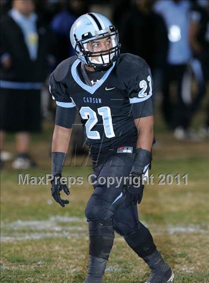 Thumbnail 2 in Carson vs. Garfield (CIF LACS Playoffs) photogallery.
