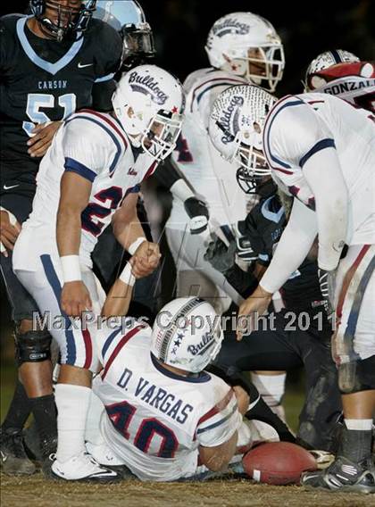 Thumbnail 1 in Carson vs. Garfield (CIF LACS Playoffs) photogallery.