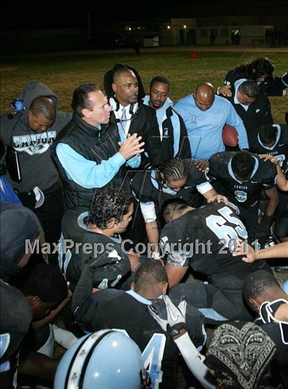 Thumbnail 2 in Carson vs. Garfield (CIF LACS Playoffs) photogallery.