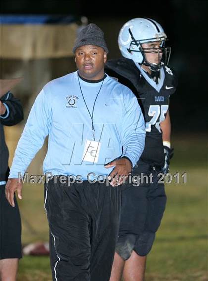 Thumbnail 1 in Carson vs. Garfield (CIF LACS Playoffs) photogallery.