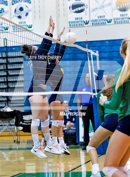 Thumbnail 1 in Weddington vs Carmel Christian photogallery.